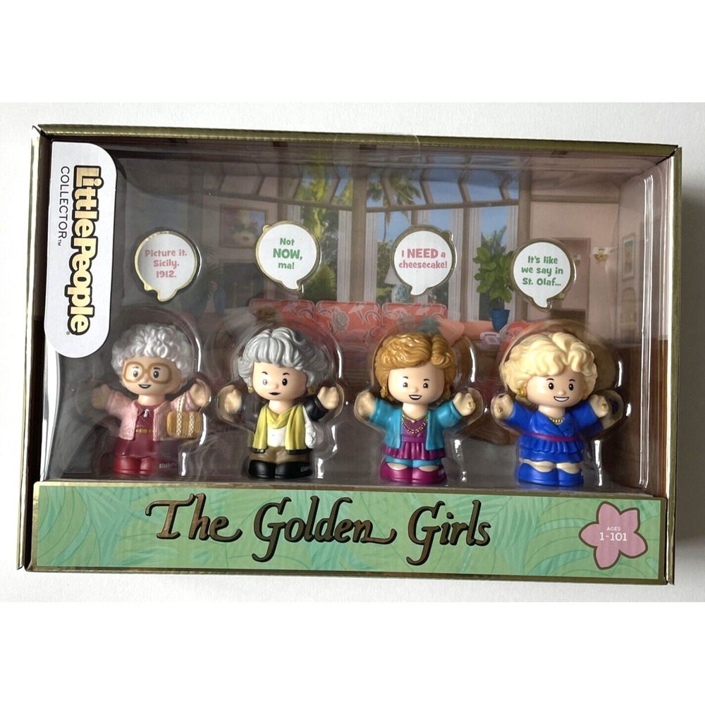 Fisher-Price Little People Collector The Golden Girls, Special Edition Figures